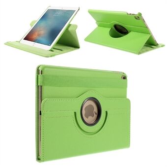 360-degree Rotary Stand Litchi Leather Cover for iPad Pro 9.7 inch