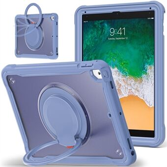 IPad Airille (2013) / Air 2:lle / iPad Pro 9,7 tuumaa (2016) / iPadille 9,7 tuumalle (2017) / (2018) Kickstand Cover PC + TPU Handle Grip Tablet Case