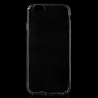 Erittäin ohut kiiltävä TPU-geelisuojus iPhone 6s 6 4,7-tuumaisille - läpinäkyvä