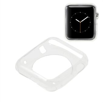 TPU-suojakotelo Apple Watch 38mm - läpinäkyvä