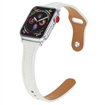 Aito nahkainen Smart Apple Watch Series 6 / SE / 5/4 44mm / Series 3 2 1 -kellolle 42mm