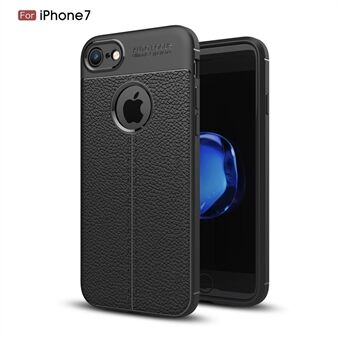 Litchi Grain Soft TPU Mobile Phone Cover for iPhone 8/7 4.7 inch