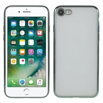 SULADA Natural Color Series Scratch Galvanoitu TPU-matkapuhelimen suojakuori iPhone 7/8/SE:lle (2. sukupolvi)