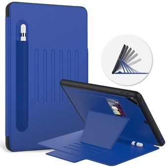 Creative magneettinen monikulmainen Stand korttipidike, nahkainen tabletin kuori kynällä 9,7 tuuman iPadille (2018) / (2017)
