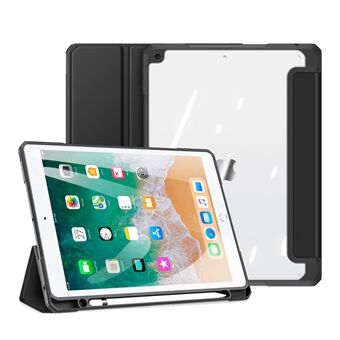 DUX DUCIS TOBY -sarjan kolminkertainen Stand tabletin kotelo automaattisella lepotilalla / herätyksellä iPadille 9,7 tuumaa (2017) / (2018)