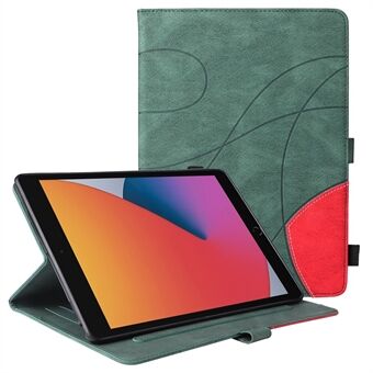 Kaksiväriset liitospinnat kosketuskortit Paikat Suunnittelu Hyvin suojattu magneettikiinnitys pudotusta estävä tablet-kotelo Stand iPad Airille (2013) / Air 2 / 9,7 tuuman (2017) / (2018)