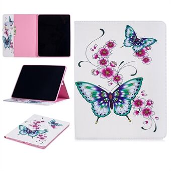 For iPad Pro 12.9-inch (2018) Pattern Printing Leather Case [Stand Wallet]