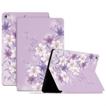 Apple iPad mini 4 / mini (2019) 7,9 tuuman automaattinen herätys/nukkumistoiminto Tyylikäs kukkakuvioinen Folio Flip Tablet -kotelon nahkasuojus Stand