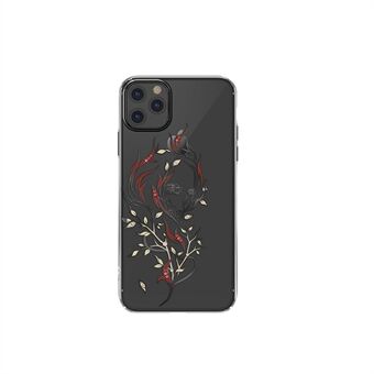 KAVARO Flower Fairy PC Phone Case tekojalokivi Decor Apple iPhone 11 6,1 tuumalle
