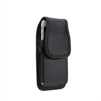 Universal Clip Oxford Cloth Hanging Waist Bag -korttikotelon miesten matkapuhelinlaukku 5,7-6,3 tuuman älypuhelimille