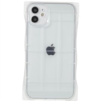 Candy Bag Shape Design -puhelinkotelo iPhone 11:lle 6,1 tuumaa, pudotussuojaus HD Clear TPU -matkapuhelimen kuori
