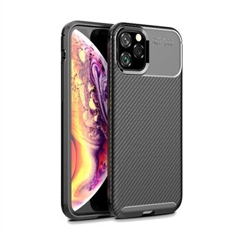 Carbon Fiber Surface Drop Resistant TPU Phone Cover for iPhone 11 Pro 5.8 inch (2019)