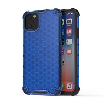 Honeycomb Pattern Shock-proof TPU + PC Hybrid Cover for iPhone 11 Pro 5.8 inch (2019)