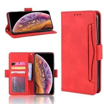 Leather Wallet Cell Casing with Multiple Card Slots for iPhone 11 Pro 5.8 inch (2019)