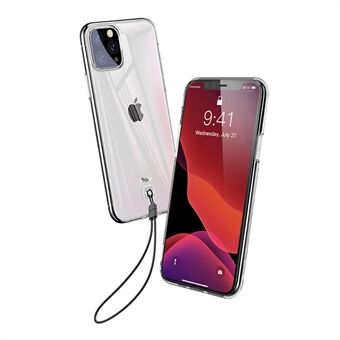 BASEUS Kirkas TPU-puhelimen suojus hihnalla Apple iPhone 11 Pro 5,8 tuumaa (2019)