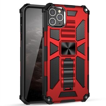 Shockproof Invisible Kickstand PC + TPU Combo Case for iPhone 11 Pro 5.8 inch