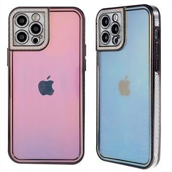 Scratch-Proof Soft TPU Phone Case for iPhone 11 Pro 5.8 inch Shockproof Electroplated Slim Case Rhinestone Decorated Protective Cover