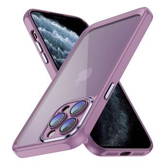 IPhone 11 Pro: lle läpinäkyvä akryylitausta + pehmeä TPU-kuori Iskunkestävä puhelimen suojakuori