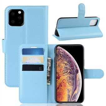 Litchi Skin Wallet Leather Stand Case for iPhone 11 Pro Max 6.5 inch (2019)