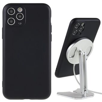 Liquid Series iPhone 11 Pro Max 6,5 tuuman magneettikuorelle nestemäinen silikoni TPU Edge -kameran suojakuori