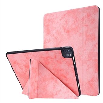 Retro-tyylinen Origami Smart Leather Stand -tablettikotelo 12,9 tuuman iPad Pro (2020)