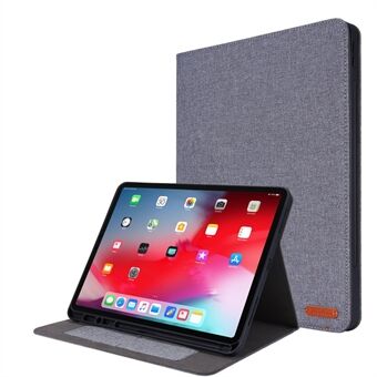 Cloth Texture Card Slots Stand Leather Cover for iPad Pro 12.9-inch (2020)/(2018)