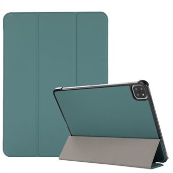PC + PU-nahkainen kolminkertainen Stand iPad Pro 11 tuuman (2020) Protector Tablet Case