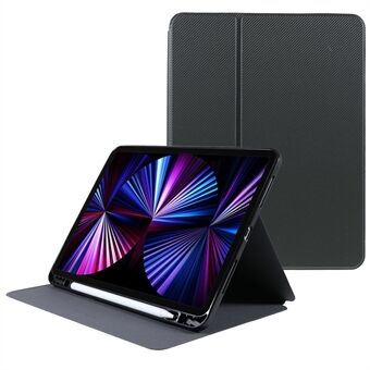 X-LEVEL KEVLAR kuvioitu Stand PU-nahkainen Auto Wake / Sleep Smart Tabletin suojakuori kynätelineellä iPad Pro 11 \'\' 2021/2020/2018