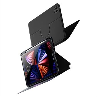 BENKS iPad Pro 11:lle (2020) / (2021) / (2022) Magneettinen irrotettava suojakuori PU-nahkainen PC TPU-tablettikotelo Automaattinen herätys/nukkuminen Scratch suojus Stand