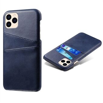 KSQ Leather Hardcover iPhone 12 minille korttitelineellä - sininen