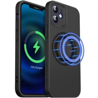 ESR Soft Cloud Cover -yhteensopiva iPhone 12 Mini 5,4 tuuman kanssa, Made for MagSafe -sertifioitu nestemäinen silikonikotelo Camera Guard Pro