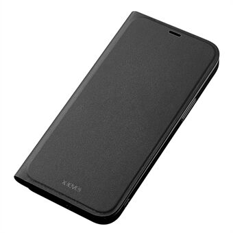 X-LEVEL III -sarjan matkapuhelimen suojakuori iPhone 12 Pro/ 12 6,1 tuumaa, sormenjälkiä estävä PU-nahka + PC-puhelinkotelotelineen Stand
