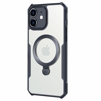 XUNDD iPhone 12:lle 6,1 tuuman suojaava matkapuhelimen suojus Jalusta tukee magneettista latausta