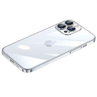 SULADA JINGJIA -sarja iPhone 12 Pro 6,1 tuuman karkaistu lasilinssisuojaus puhelimen kotelon galvanointiin