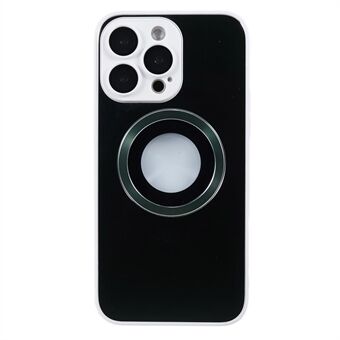 Logo View Puhelinkuori iPhone 12 Pro , Ring +TPU AG mattapintainen magneettisuojus linssisuojalla