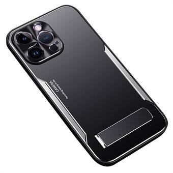 Matkapuhelinkotelo iPhone 12 Pro , TPU + alumiiniseoksesta valmistettu puhelimen kuori jalustalla
