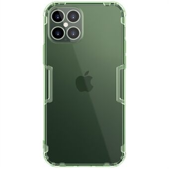 NILLKIN 0,6 mm: n Nature TPU -suojakuori iPhone 12 Pro Max -puhelimeen - 6,7 tuumaa