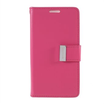 MERCURY GOOSPERY Rich Diary -lompakkokotelo iPhone 12 Pro Max -puhelimelle 6,7 tuumaa