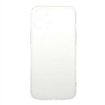 Tarkkaan leikkaava paksuuntunut kirkas TPU-puhelinkotelo iPhone 12 Pro Maxille