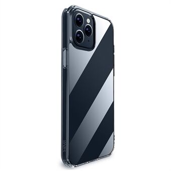 X-LEVEL PC + TPU -suojakuori, läpinäkyvä iPhone 12 Pro Max -puhelimelle