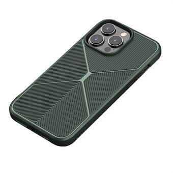 TPU-kotelo iPhone 12 Pro Max 6,7 tuumalle, Airbag Design X Design Liukumattomat nauhat Mattapuhelimen kansi