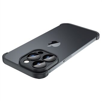 Puhelimen puskurikotelo iPhone 12 Pro Max 6,7 tuumalle, joustava TPU iskunkestävä kulmasuoja ilman taustalevyä
