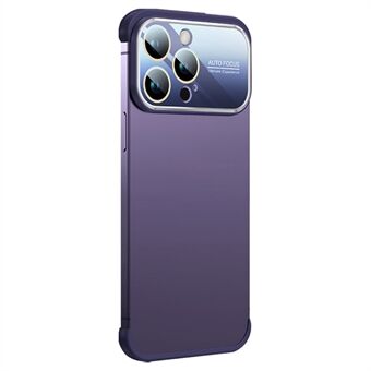 No-Back Bumper Case Phone 12 Pro Max Anti-Drop TPU + Akryyli Lens Guard ohut puhelinkotelo