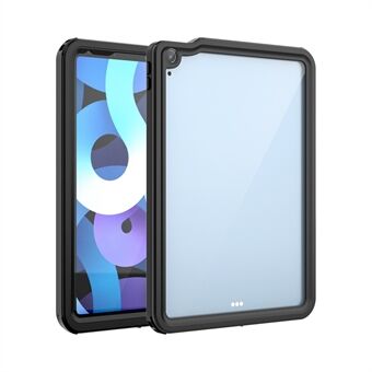 IP68-kaksoissuojattu vedenpitävä kotelo läpinäkyvä takakuori iPad Airille (2020)