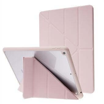 PU-nahkainen Origami Stand tabletin kotelon kansi automaattisella herätys-/lepotilatoiminnolla iPad 10.2:lle (2021) / (2020) / (2019)