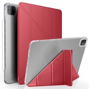 Origami Stand Smart TPU Leather Case tabletin suojakuori iPad Pro 12,9 tuumaa (2021)