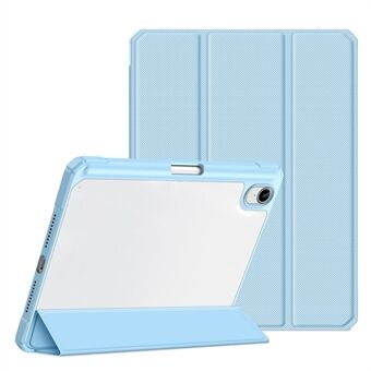 DUX DUCIS TOBY -sarjan ohut, pehmeä kolminkertainen Stand Folio Smart Case automaattisella lepotilalla / herätyksellä iPad mini 6:lle (2021)