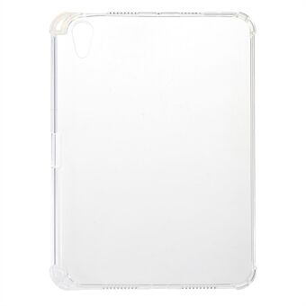 Neljän kulmaisen turvatyynyn pudotusta estävä TPU pehmeä läpinäkyvä tabletin suojakotelo kynätelineellä iPad minille (2021)