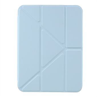 Laadukas Tablet Case Auto Wake / Sleep Origami Stand Akryyli + PU-nahka Tabletin suojakuori iPad minille (2021)