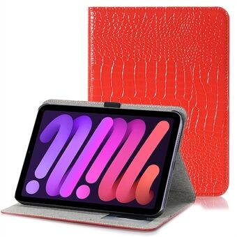 Crocodile Texture Auto Wake / Sleep Nahkainen tablettikotelon kansi lompakkotelineellä iPad Stand (2021)